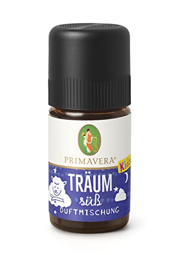 PRIMAVERA Kids Träum süß Duftmischung 5 ml - Aromaöl, Duftöl, ätherisches Öl Aromatherapie - beruhigend,...