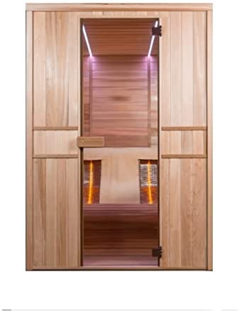 Infrarotkabine Infrarot Sauna Infrawave Lounge für 2 Personen / 141 x 141 x 202cm