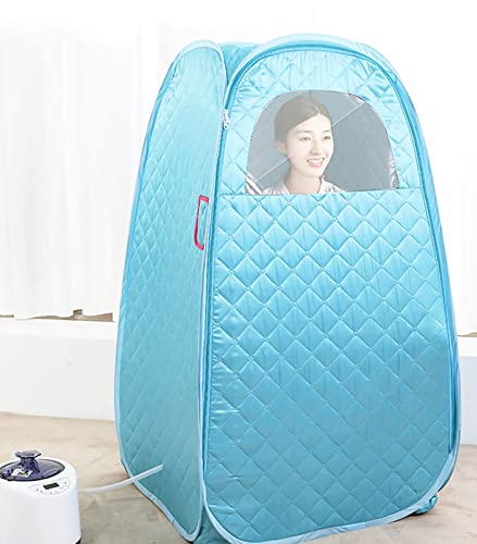 Dampfsauna Tragbare Mobile Mini Home Sauna Dampfbad Für Zuhause Heimsauna Sitzsauna 1 Person 220V 2L 1KW