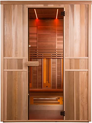 Infrarotkabine Infrarot Sauna Infrawave RR-150 für 3 Personen / 150 x 101 x 202cm